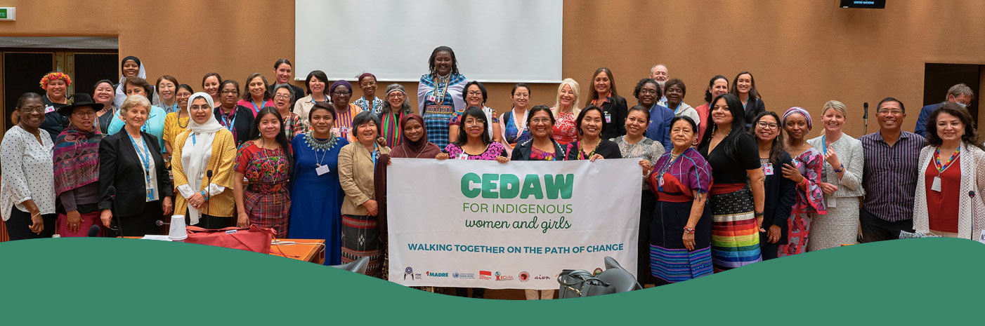 La Recomendación 39 del Comité de CEDAW es una propuesta de Mujeres Indígenas que involucra a la humanidad